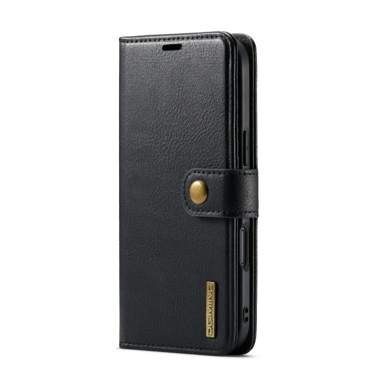 For iPhone Air DG.MING Crazy Horse Texture Detachable Magnetic Leather Phone Case