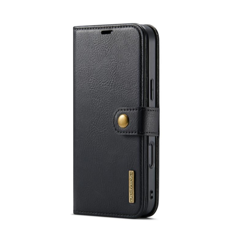 For iPhone 17 Pro DG.MING Crazy Horse Texture Detachable Magnetic Leather Phone Case