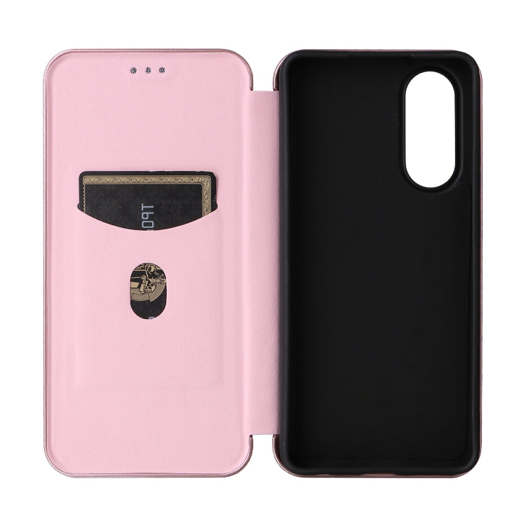 For OnePlus Nord CE4 Lite Carbon Fiber Texture Flip Leather Phone Case