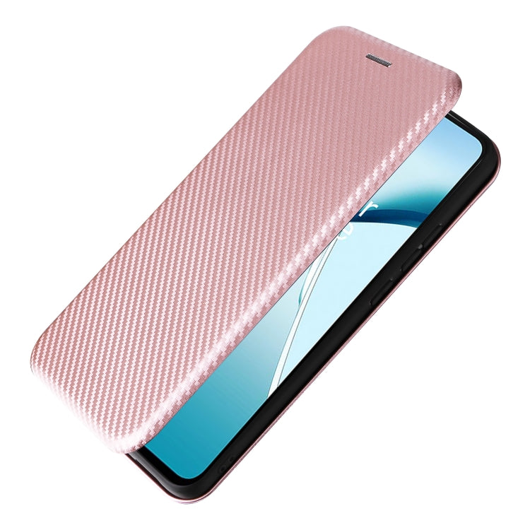 For OnePlus Nord CE4 Lite Carbon Fiber Texture Flip Leather Phone Case