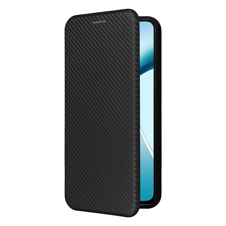 For OnePlus Nord CE4 Lite Carbon Fiber Texture Flip Leather Phone Case
