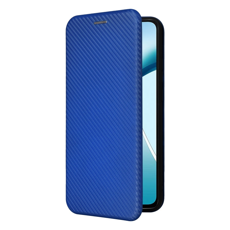 For OnePlus Nord CE4 Lite Carbon Fiber Texture Flip Leather Phone Case