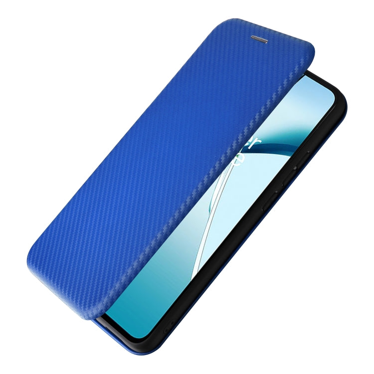 For OnePlus Nord CE4 Lite Carbon Fiber Texture Flip Leather Phone Case