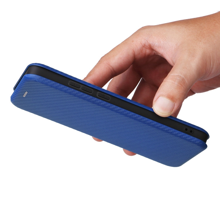 For OnePlus Nord CE4 Lite Carbon Fiber Texture Flip Leather Phone Case