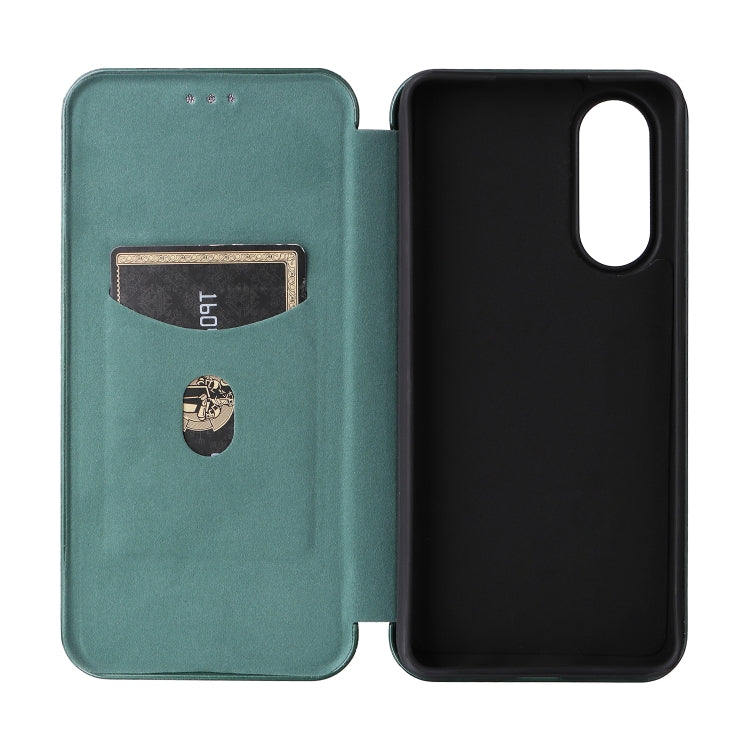 For OnePlus Nord CE4 Lite Carbon Fiber Texture Flip Leather Phone Case