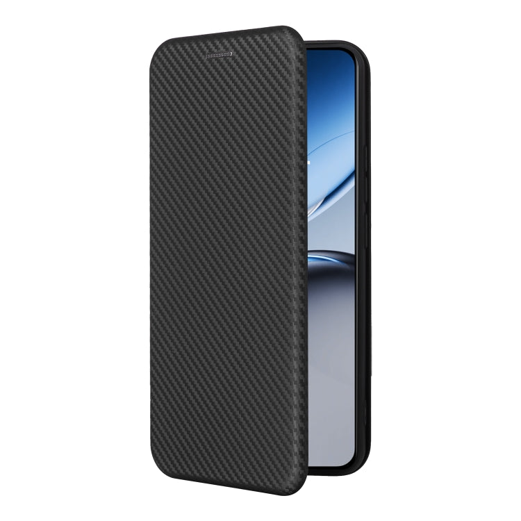 For OnePlus Nord 4 5G Carbon Fiber Texture Flip Leather Phone Case