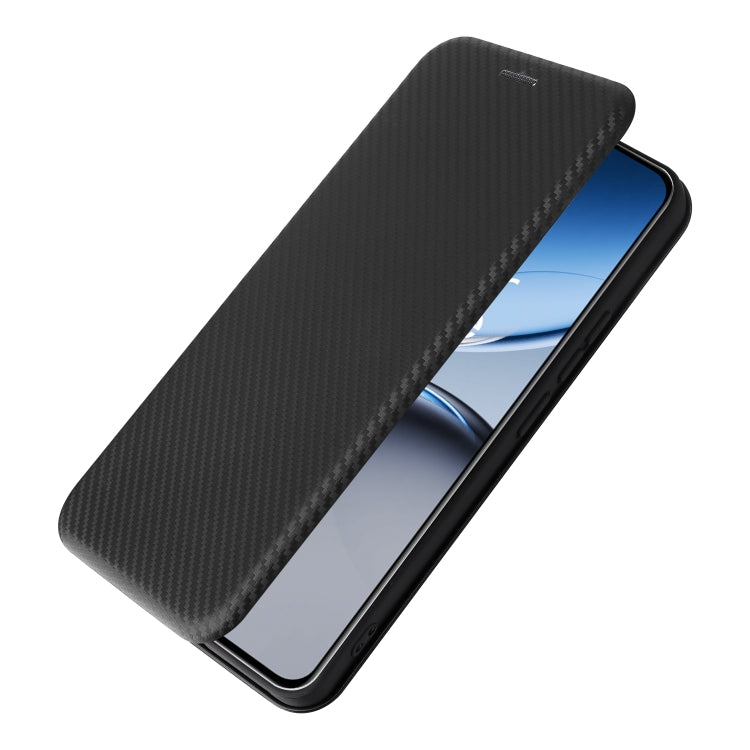 For OnePlus Nord 4 5G Carbon Fiber Texture Flip Leather Phone Case
