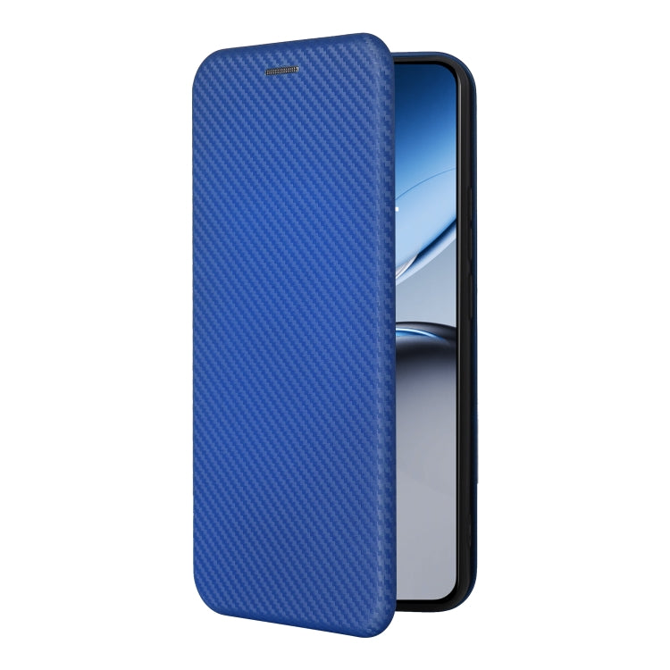 For OnePlus Nord 4 5G Carbon Fiber Texture Flip Leather Phone Case