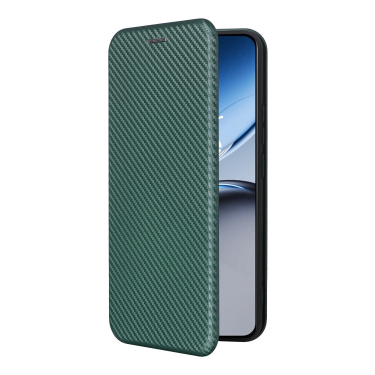 For OnePlus Nord 4 5G Carbon Fiber Texture Flip Leather Phone Case