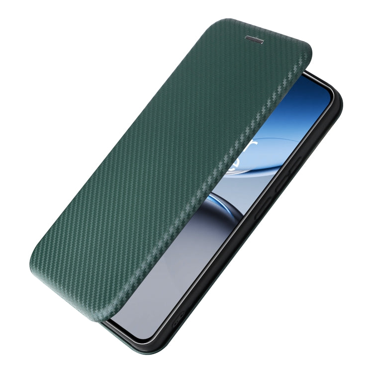 For OnePlus Nord 4 5G Carbon Fiber Texture Flip Leather Phone Case