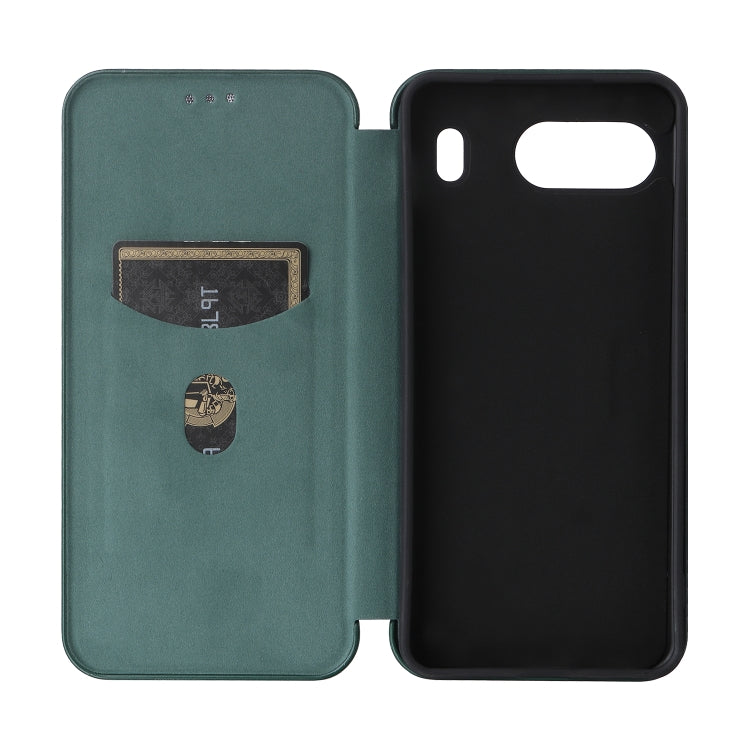 For OnePlus Nord 4 5G Carbon Fiber Texture Flip Leather Phone Case