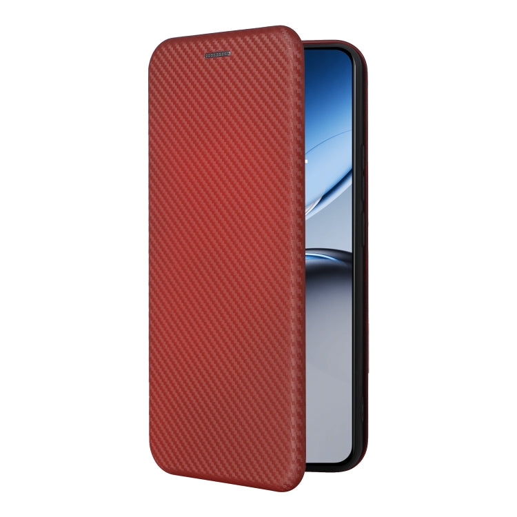 For OnePlus Nord 4 5G Carbon Fiber Texture Flip Leather Phone Case