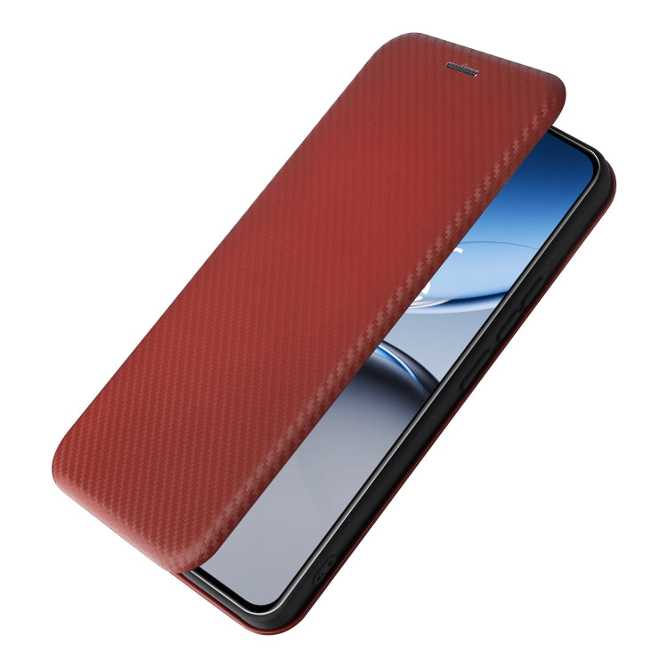For OnePlus Nord 4 5G Carbon Fiber Texture Flip Leather Phone Case