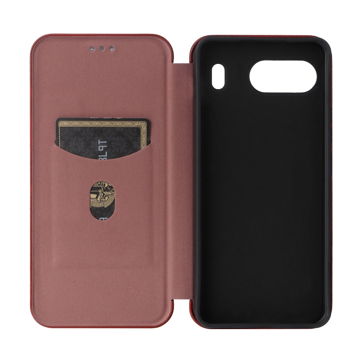 For OnePlus Nord 4 5G Carbon Fiber Texture Flip Leather Phone Case