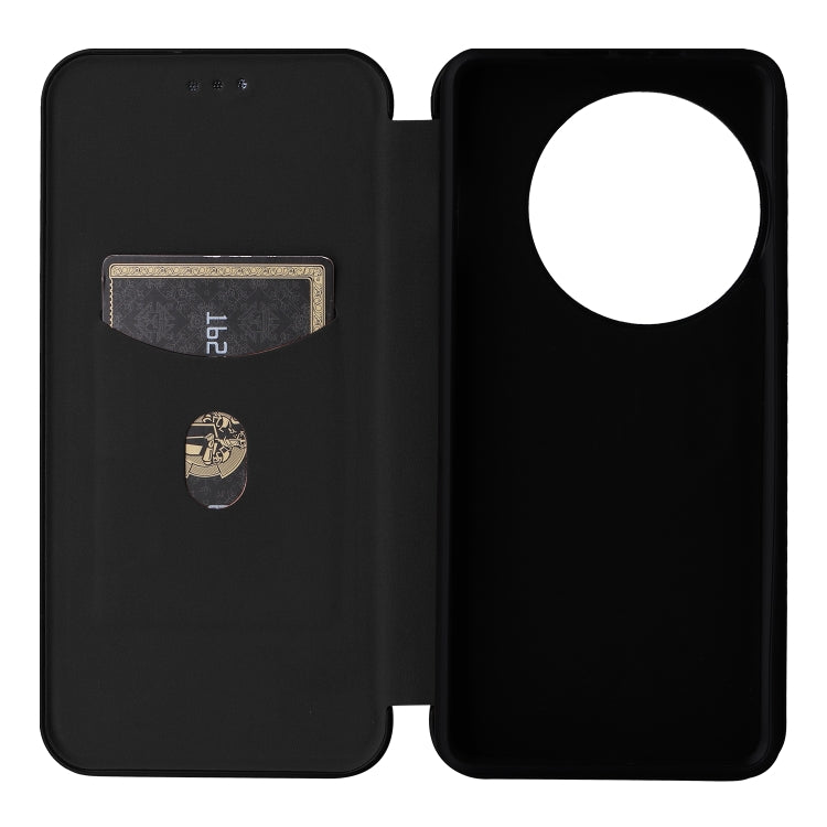 For OnePlus 13 Carbon Fiber Texture Flip Leather Phone Case