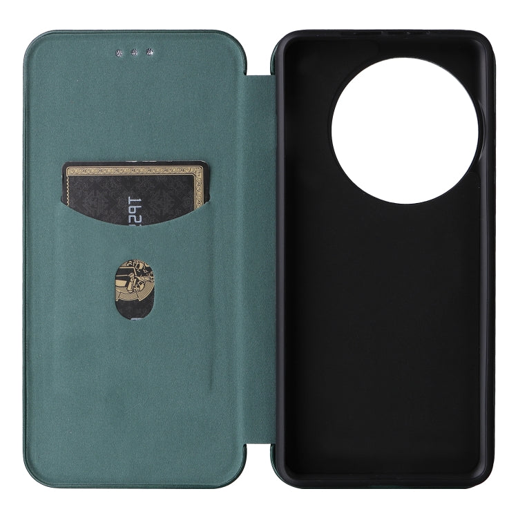 For OnePlus 13 Carbon Fiber Texture Flip Leather Phone Case