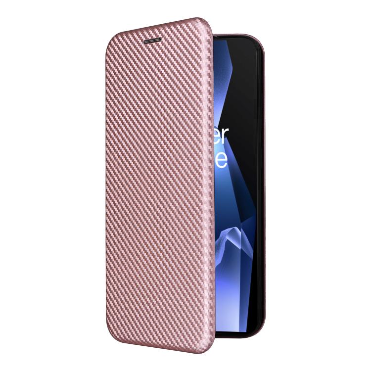 For OnePlus Ace 5 Pro Carbon Fiber Texture Flip Leather Phone Case