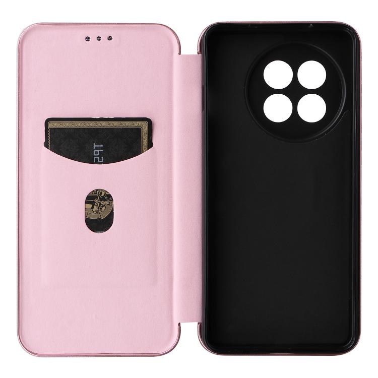 For OnePlus Ace 5 Pro Carbon Fiber Texture Flip Leather Phone Case