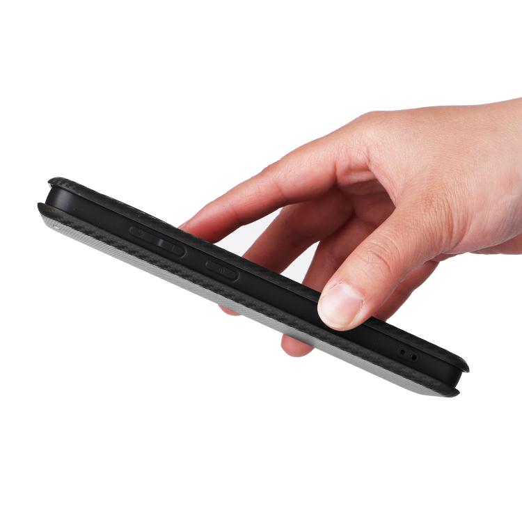 For OnePlus Ace 5 Pro Carbon Fiber Texture Flip Leather Phone Case