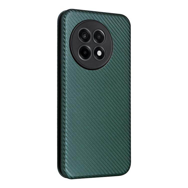 For OnePlus Ace 5 Pro Carbon Fiber Texture Flip Leather Phone Case