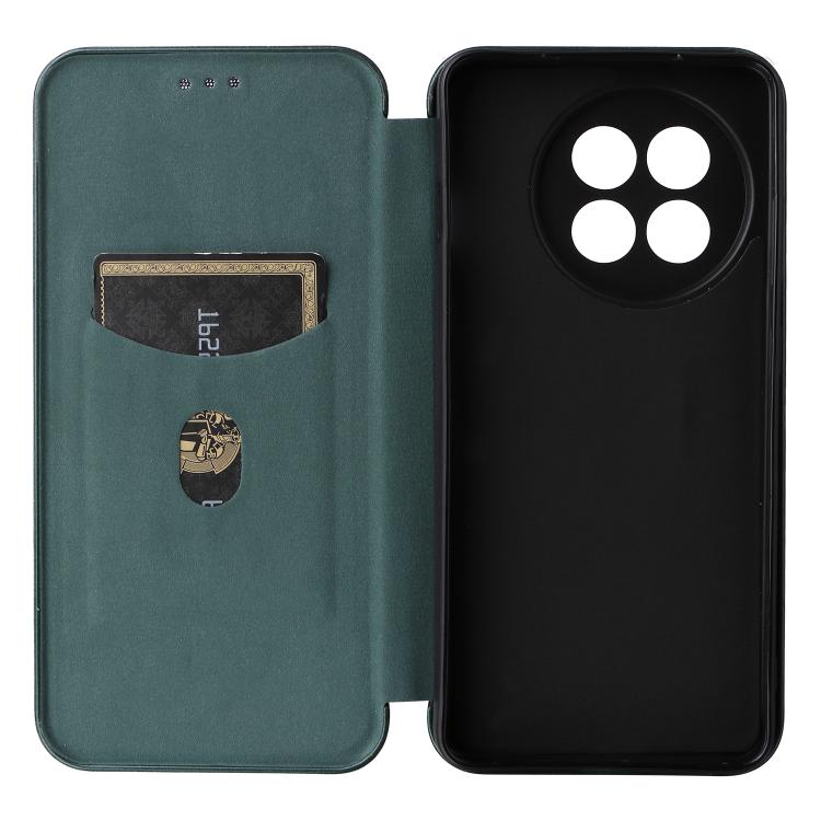 For OnePlus Ace 5 Pro Carbon Fiber Texture Flip Leather Phone Case
