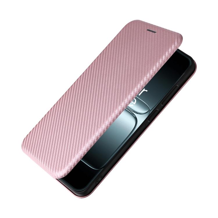 For OnePlus 13T Carbon Fiber Texture Flip Leather Phone Case