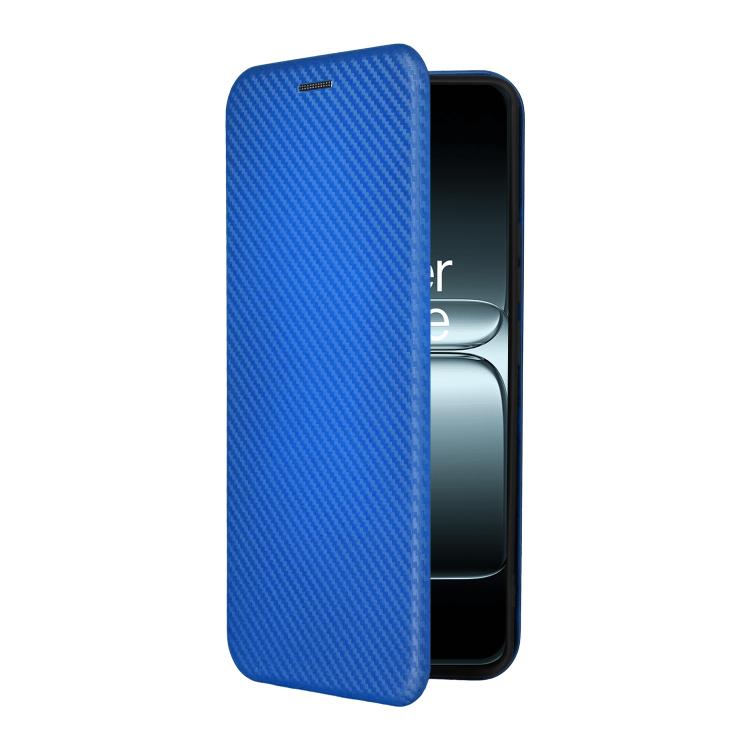 For OnePlus 13T Carbon Fiber Texture Flip Leather Phone Case