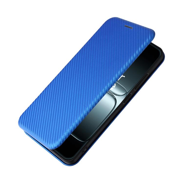 For OnePlus 13T Carbon Fiber Texture Flip Leather Phone Case