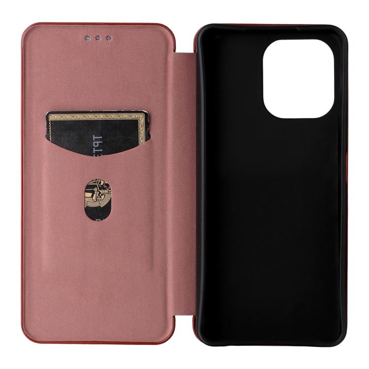 For OnePlus 13T Carbon Fiber Texture Flip Leather Phone Case
