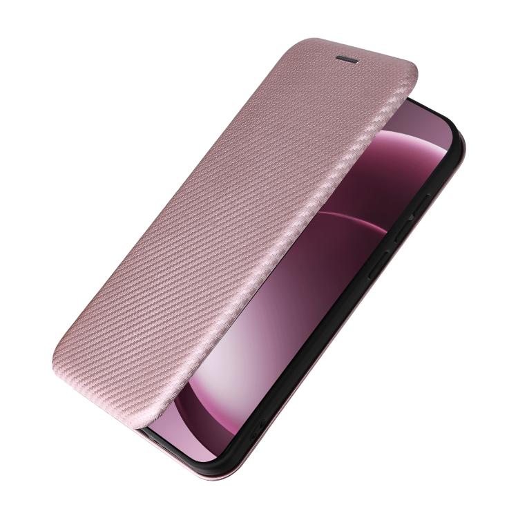 For OnePlus 15 Carbon Fiber Texture Flip Leather Phone Case