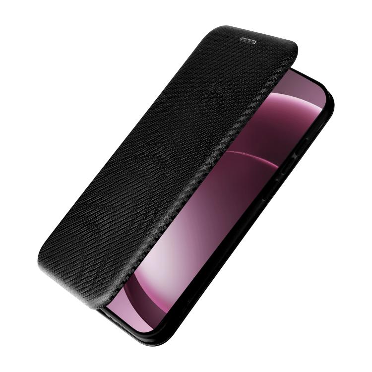 For OnePlus 15 Carbon Fiber Texture Flip Leather Phone Case