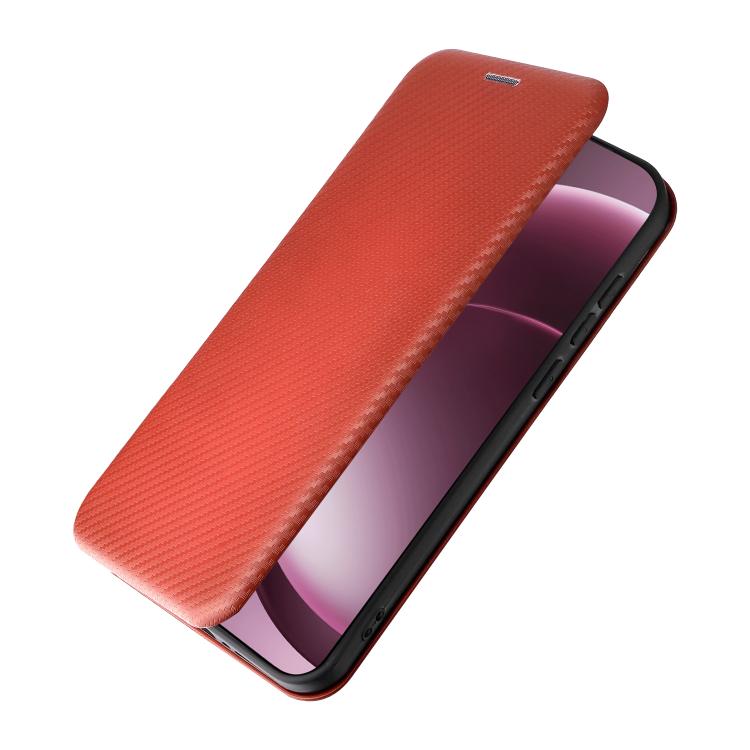 For OnePlus 15 Carbon Fiber Texture Flip Leather Phone Case