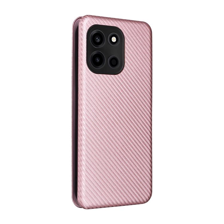 For OnePlus Turbo 6 Carbon Fiber Texture Flip Leather Phone Case