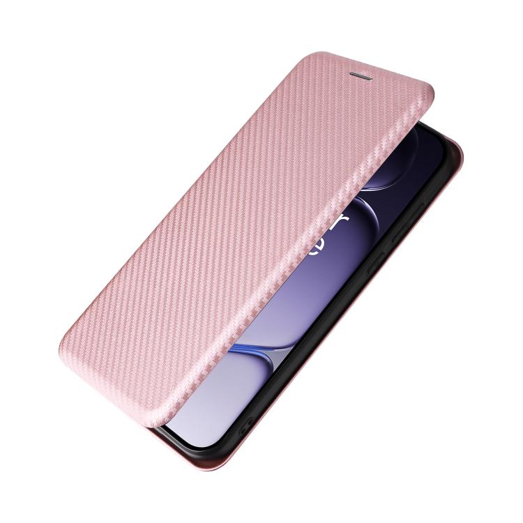 For OnePlus Turbo 6 Carbon Fiber Texture Flip Leather Phone Case