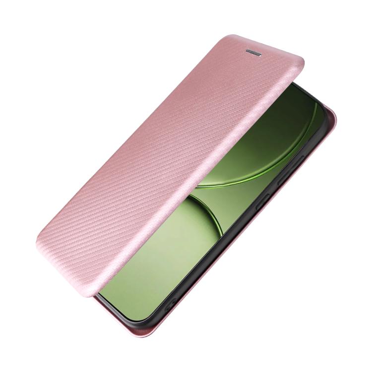For OnePlus 15T Carbon Fiber Texture Flip Leather Phone Case