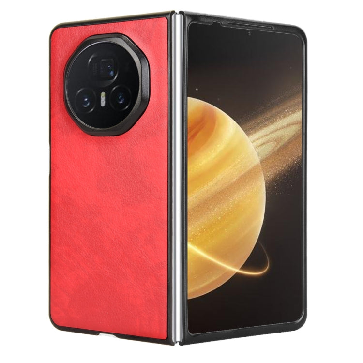 For Honor Magic V3 Litchi Texture Back Cover Phone Case