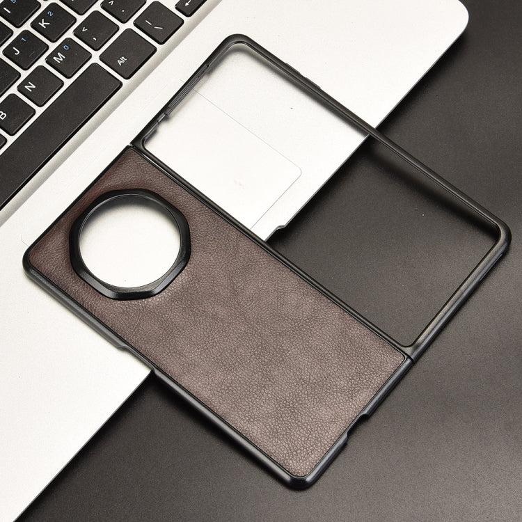 For Honor Magic V3 Litchi Texture Back Cover Phone Case