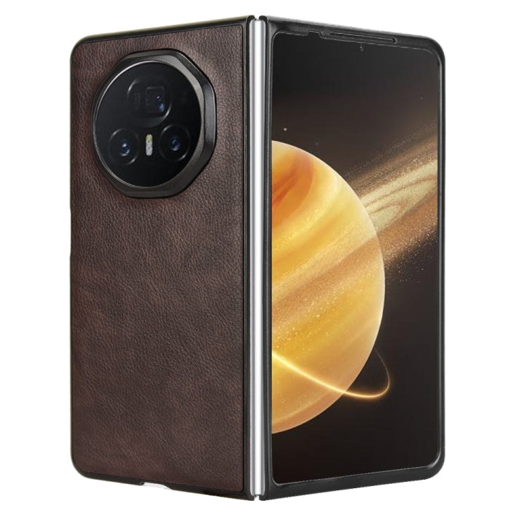 For Honor Magic V3 Litchi Texture Back Cover Phone Case