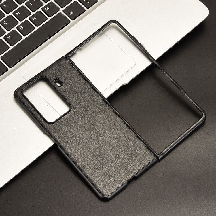 For Honor Magic Vs3 Litchi Texture Back Cover Phone Case