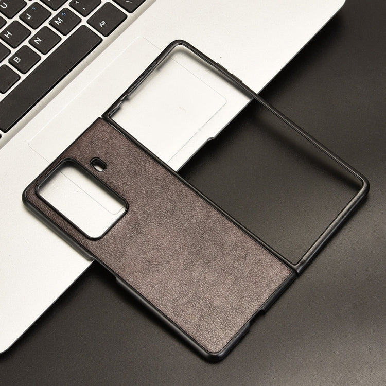 For Honor Magic Vs3 Litchi Texture Back Cover Phone Case
