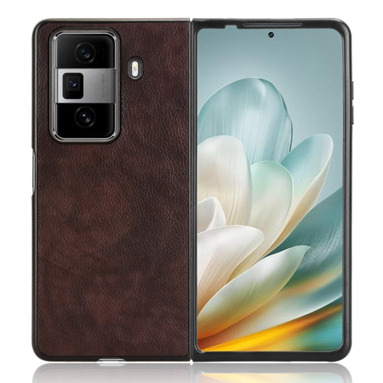 For Honor Magic Vs3 Litchi Texture Back Cover Phone Case