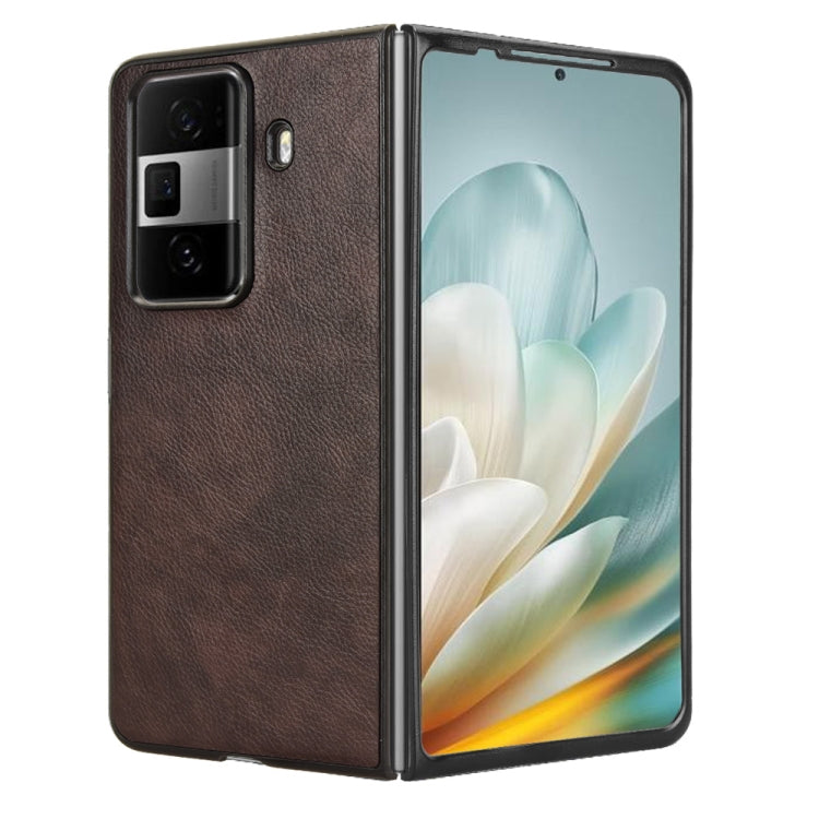 For Honor Magic Vs3 Litchi Texture Back Cover Phone Case