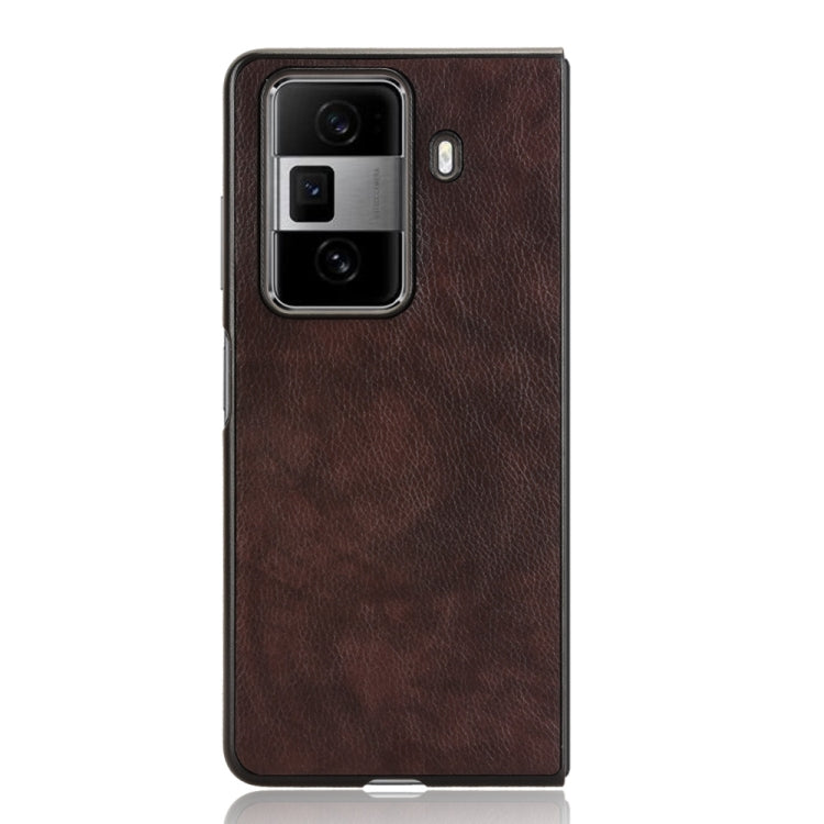 For Honor Magic Vs3 Litchi Texture Back Cover Phone Case