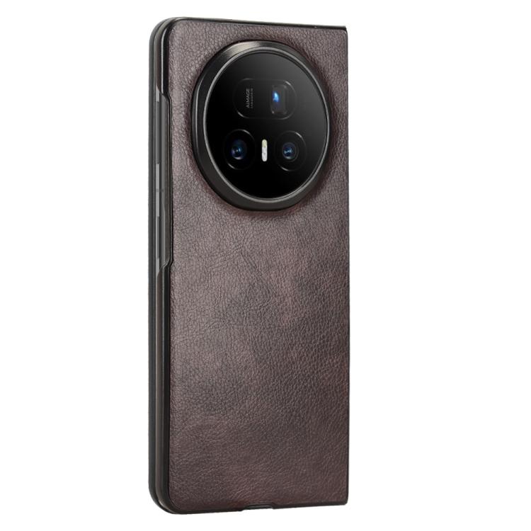 For Honor Magic V5 Litchi Texture Back Cover Phone Case