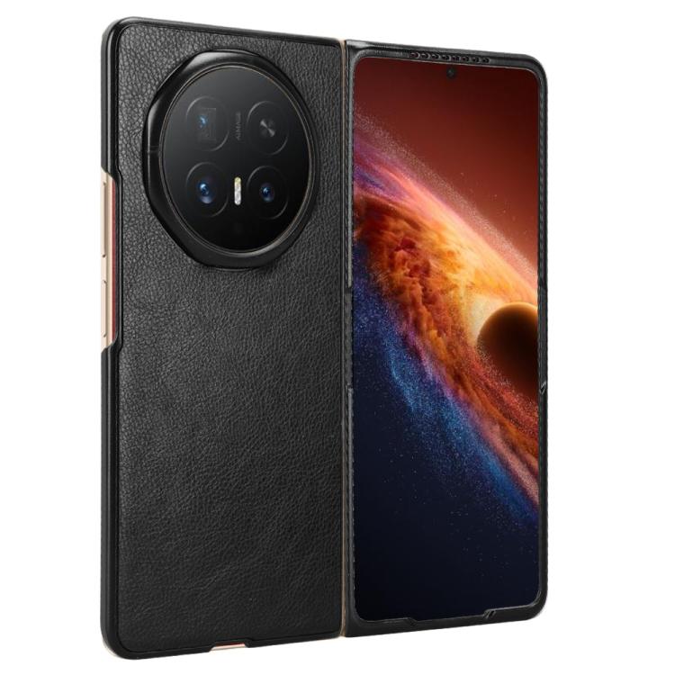 For Honor Magic V6 Litchi Texture Back Cover Phone Case