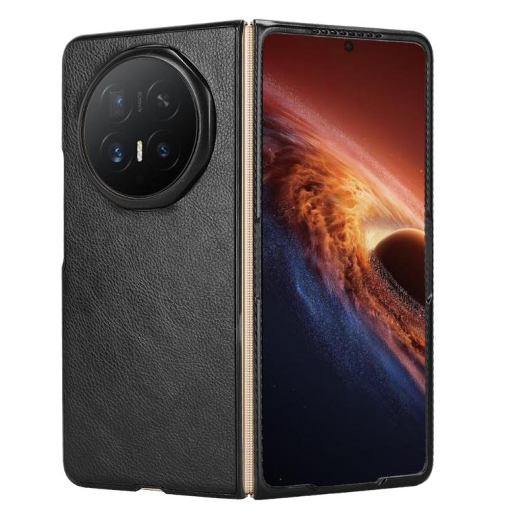 For Honor Magic V6 Litchi Texture Back Cover Phone Case