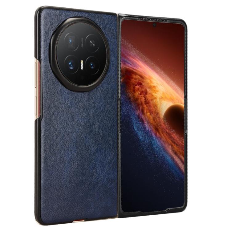 For Honor Magic V6 Litchi Texture Back Cover Phone Case