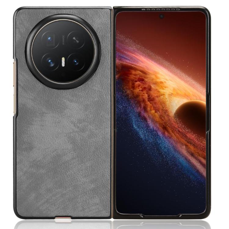 For Honor Magic V6 Litchi Texture Back Cover Phone Case