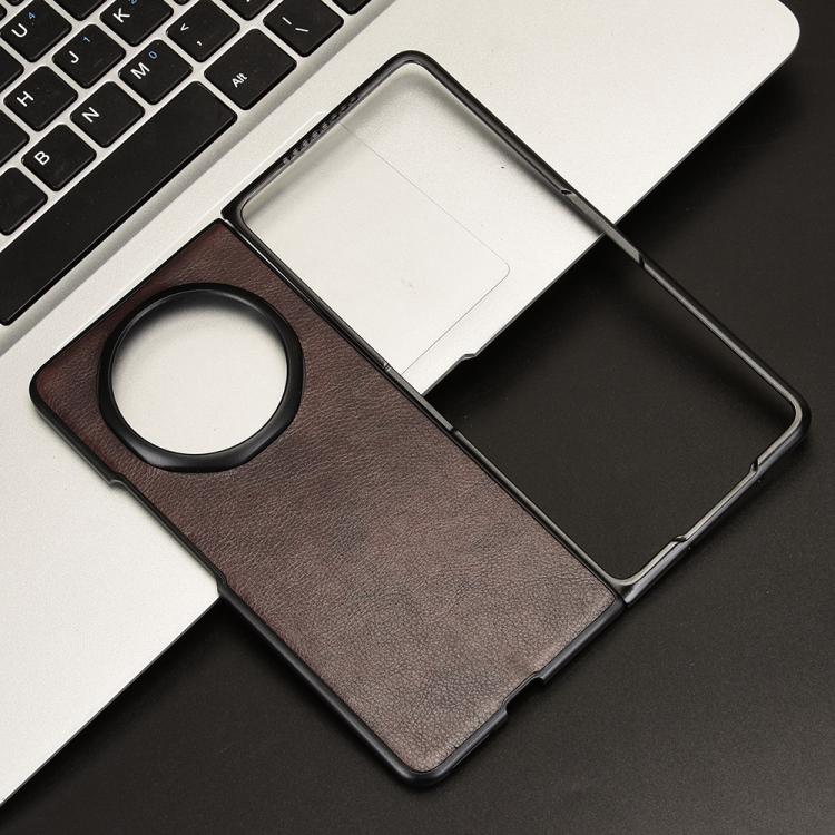 For Honor Magic V6 Litchi Texture Back Cover Phone Case