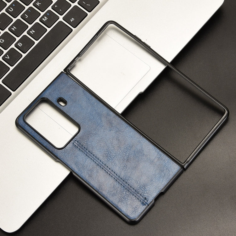 For Honor Magic Vs3 Cow Pattern Sewing Back Cover Phone Case